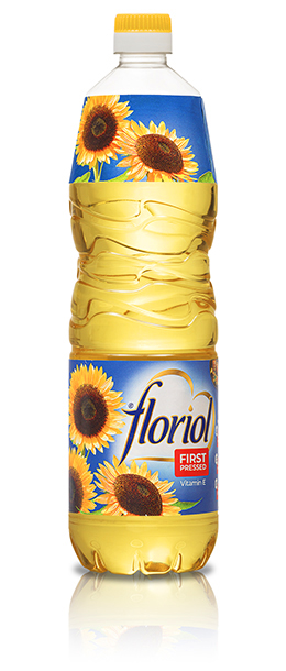 Floriol rafinēta saulespuķu eļļa 1l