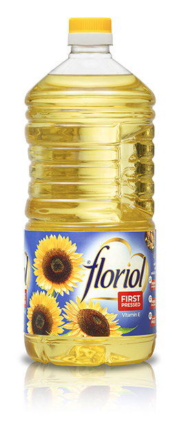 Floriol rafinēta saulespuķu eļļa 2l