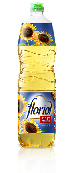 Floriol rafinēta saulespuķu eļļa 1l